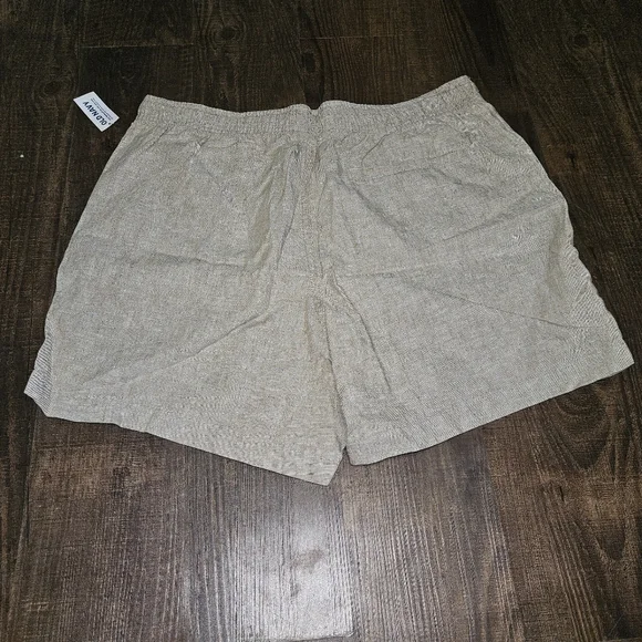 Old Navy Linen Blend Jogger Shorts - Picture 3 of 5